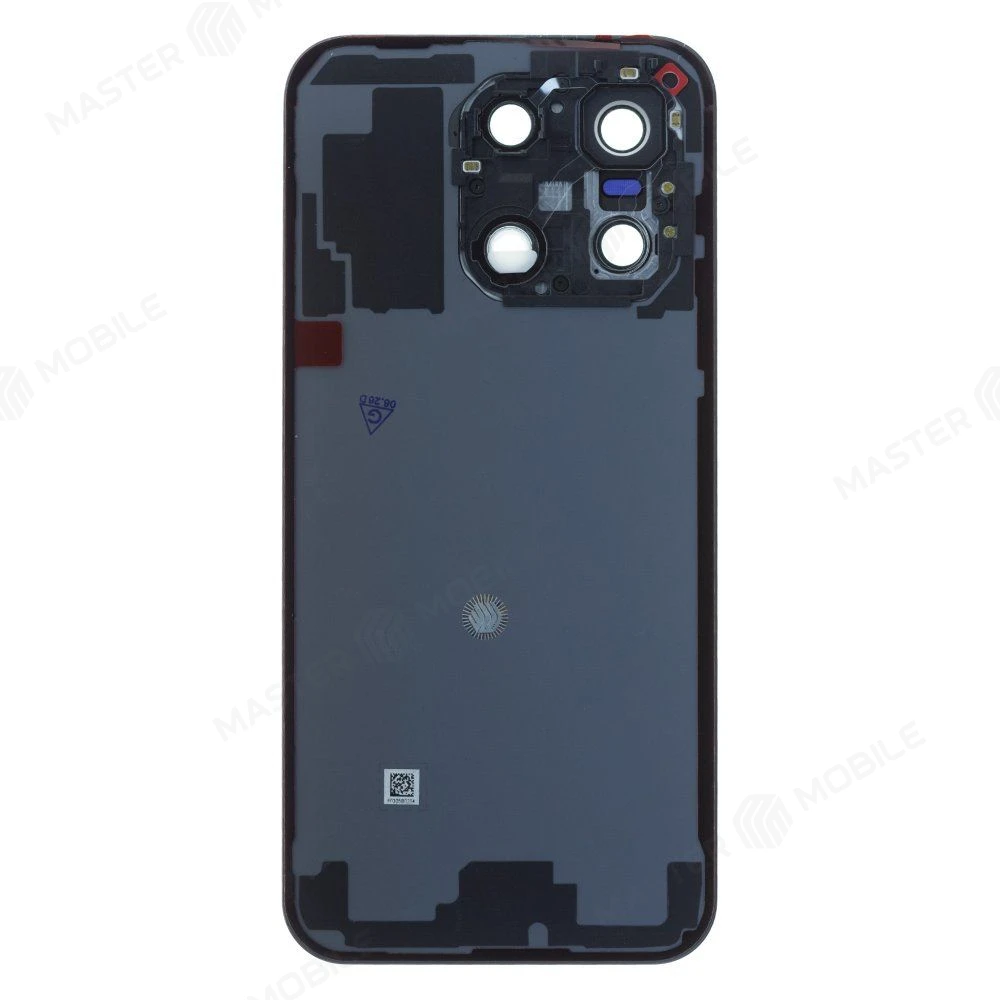 Задняя крышка для OnePlus 15 (CPH2747) (черный) (в сборе со стеклом камеры)  фото №2
