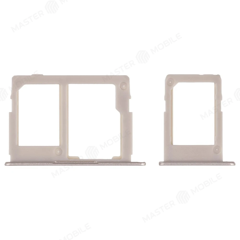 Держатель сим-карты для Samsung J330 Galaxy J3 (2017) / J530 Galaxy J5 (2017) / J730 Galaxy J7 (2017) (золотистый) фото №1