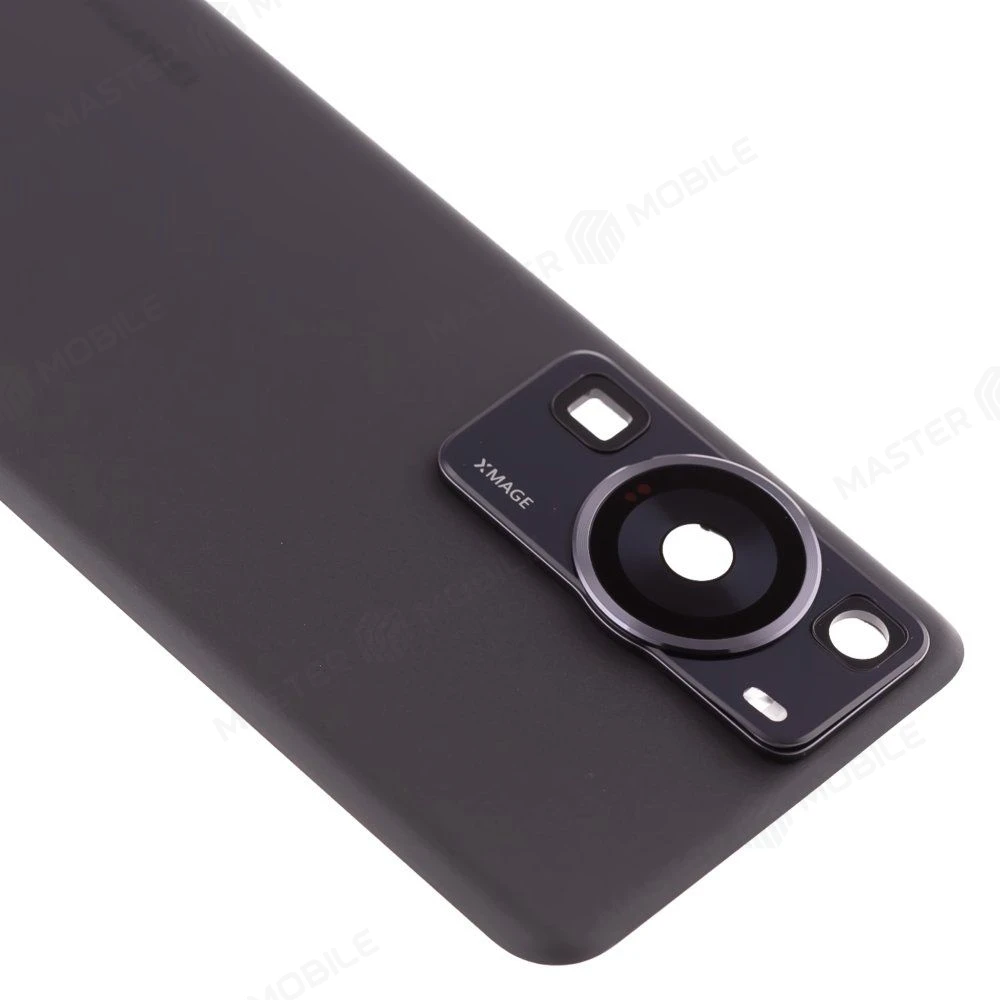 Задняя крышка для Huawei P60 (LNA-LX9) (черный) (в сборе со стеклом камеры) (ORIG100)  фото №3