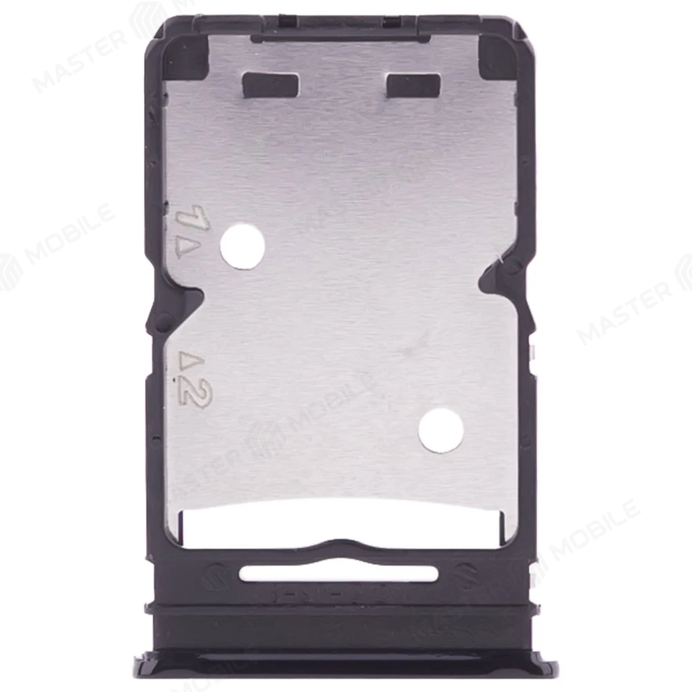 Держатель сим-карты для Tecno Camon 19 Pro (CI8n) (черный) фото №1