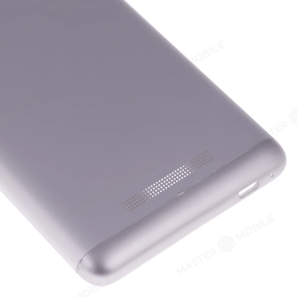 Задняя крышка для Xiaomi Redmi Note 3 (2015116) (серебристый) фото №4