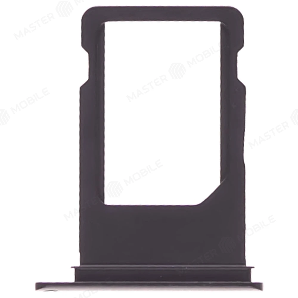 Держатель сим-карты для Apple iPhone 7 Plus (черный) фото №1