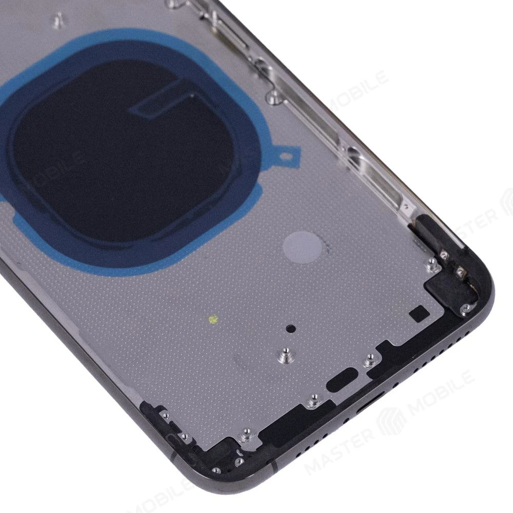 Корпус для Apple iPhone Xs Max (серый) (Premium) фото №4