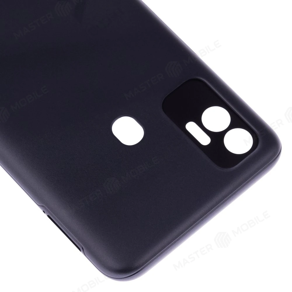 Задняя крышка для Tecno Spark 7 (KF6N) (черный) фото №3