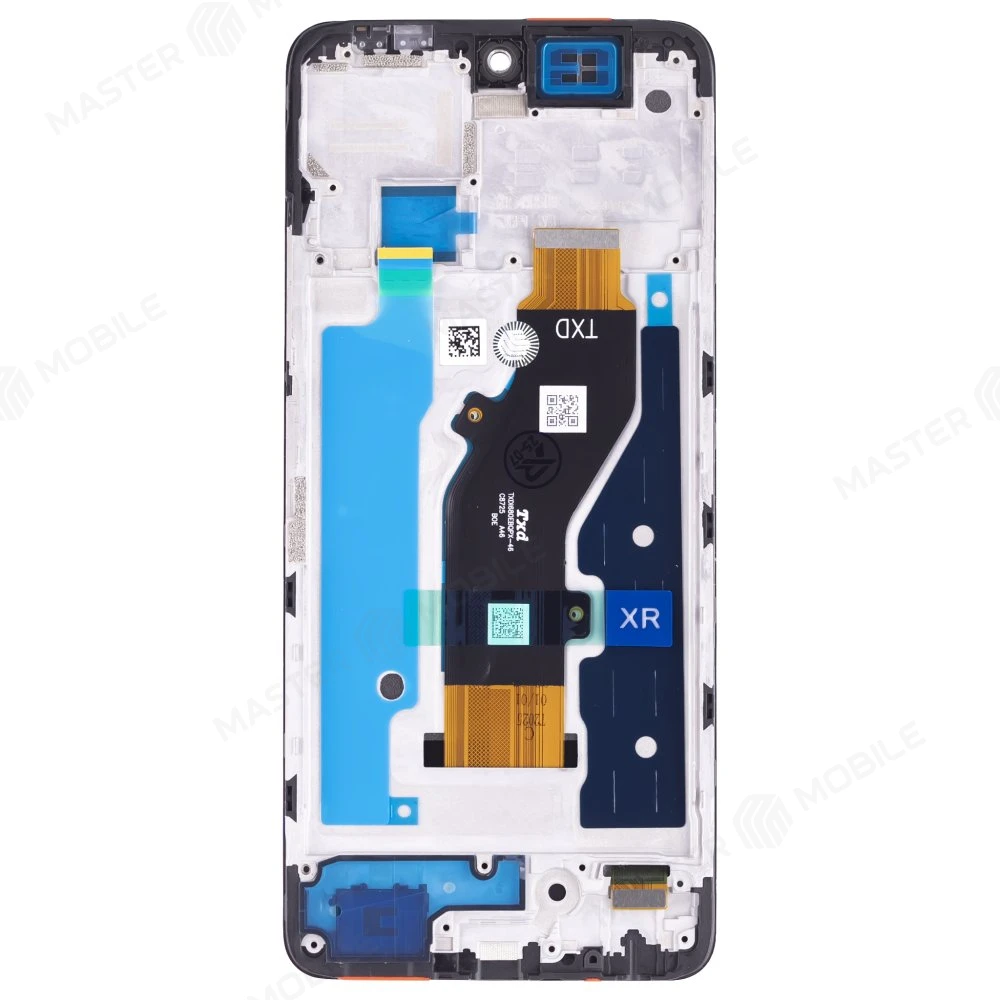 Дисплей для Tecno Spark 30 4G (KL6) + тачскрин (черный) (в рамке) (ORIG) фото №2