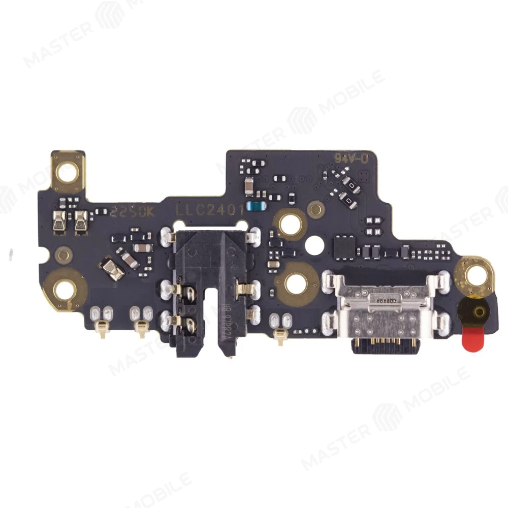 Нижняя плата для Xiaomi Redmi Note 8 Pro (M1906G7G) с комп. + разъем зарядки + разъем гарнитуры + микрофон (ORIG100) фото №2