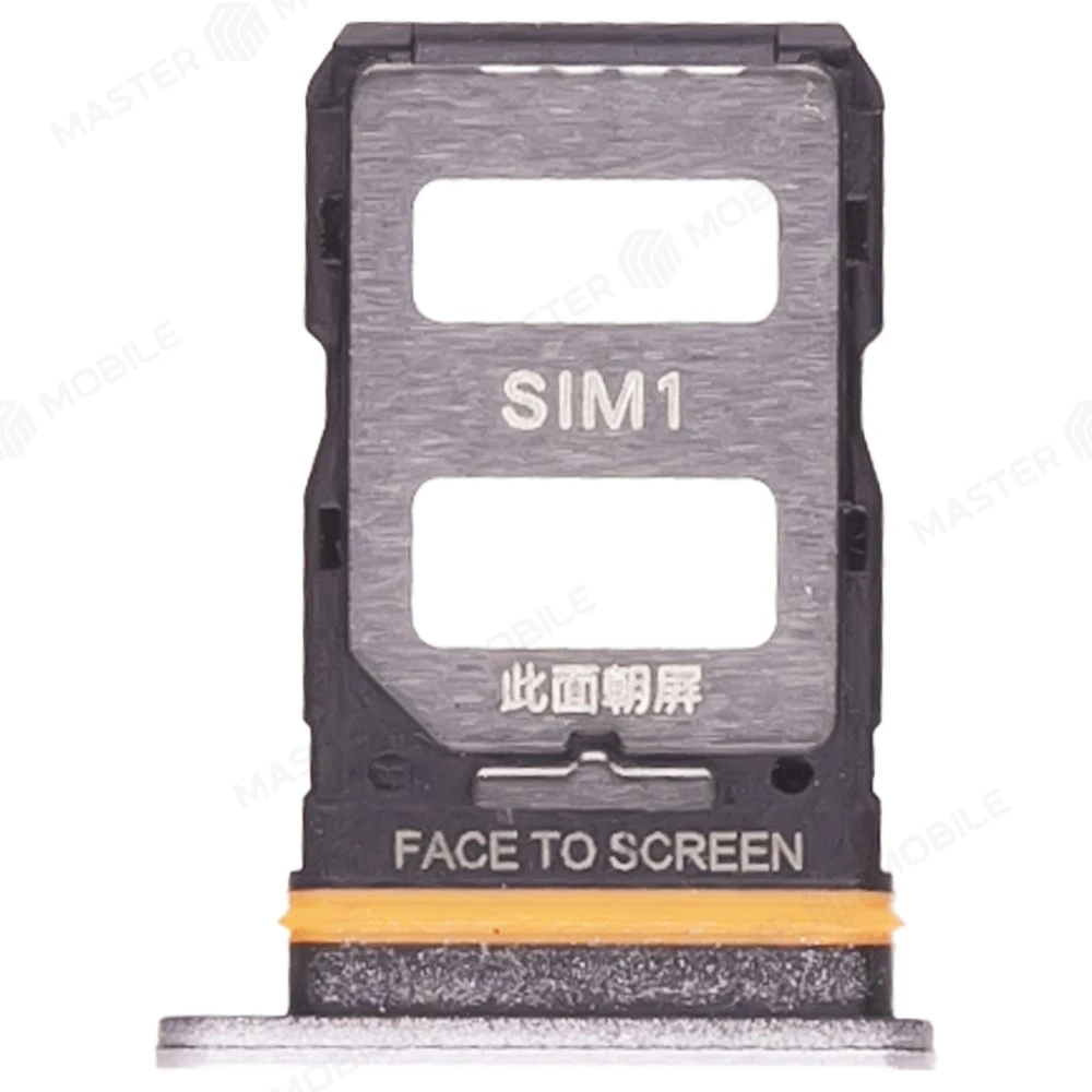 Держатель сим-карты для Xiaomi Redmi Note 12 Pro+ 5G (22101316UG) (серебристый) фото №1