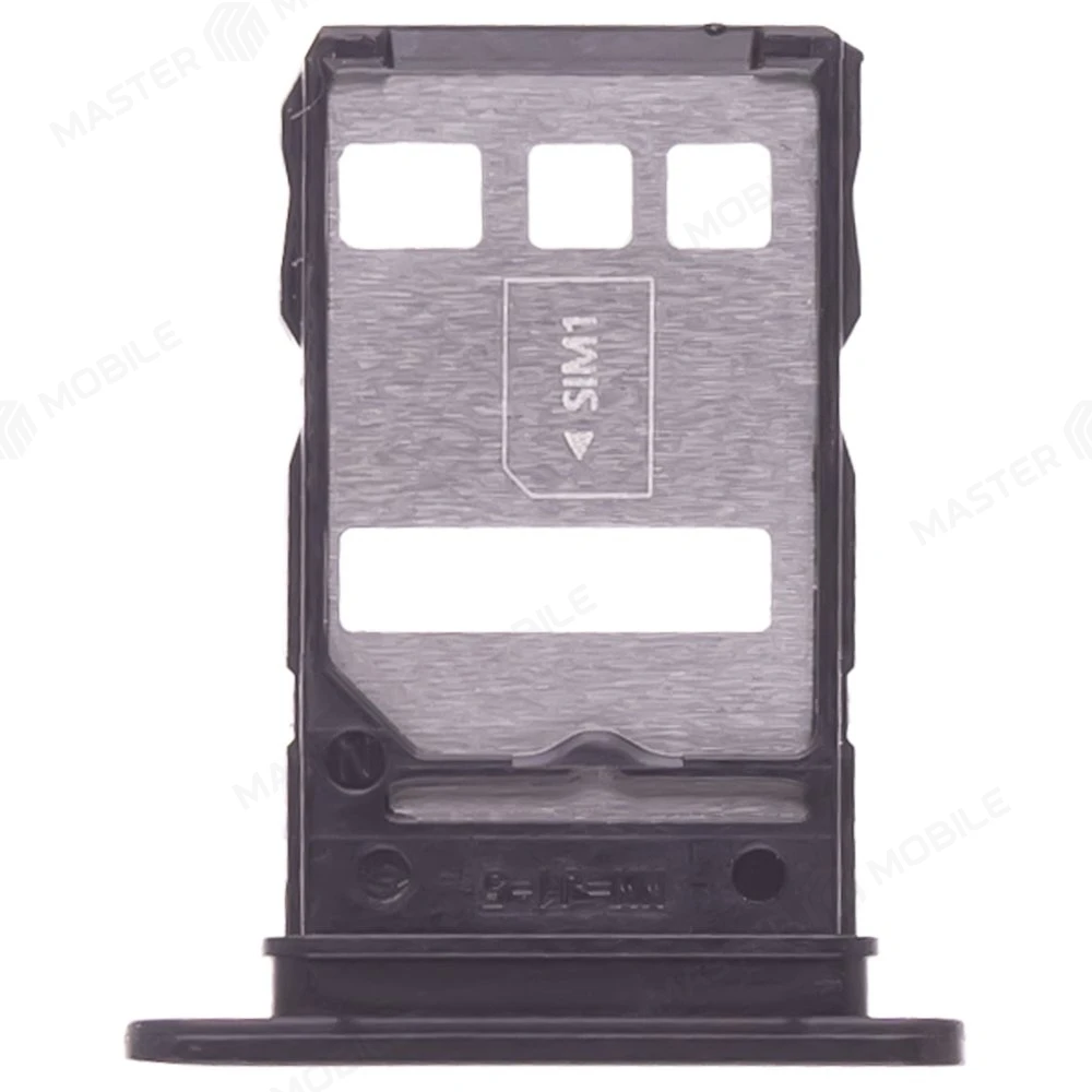 Держатель сим-карты для Huawei Honor 50 Lite (NTN-LX1) (черный) фото №1