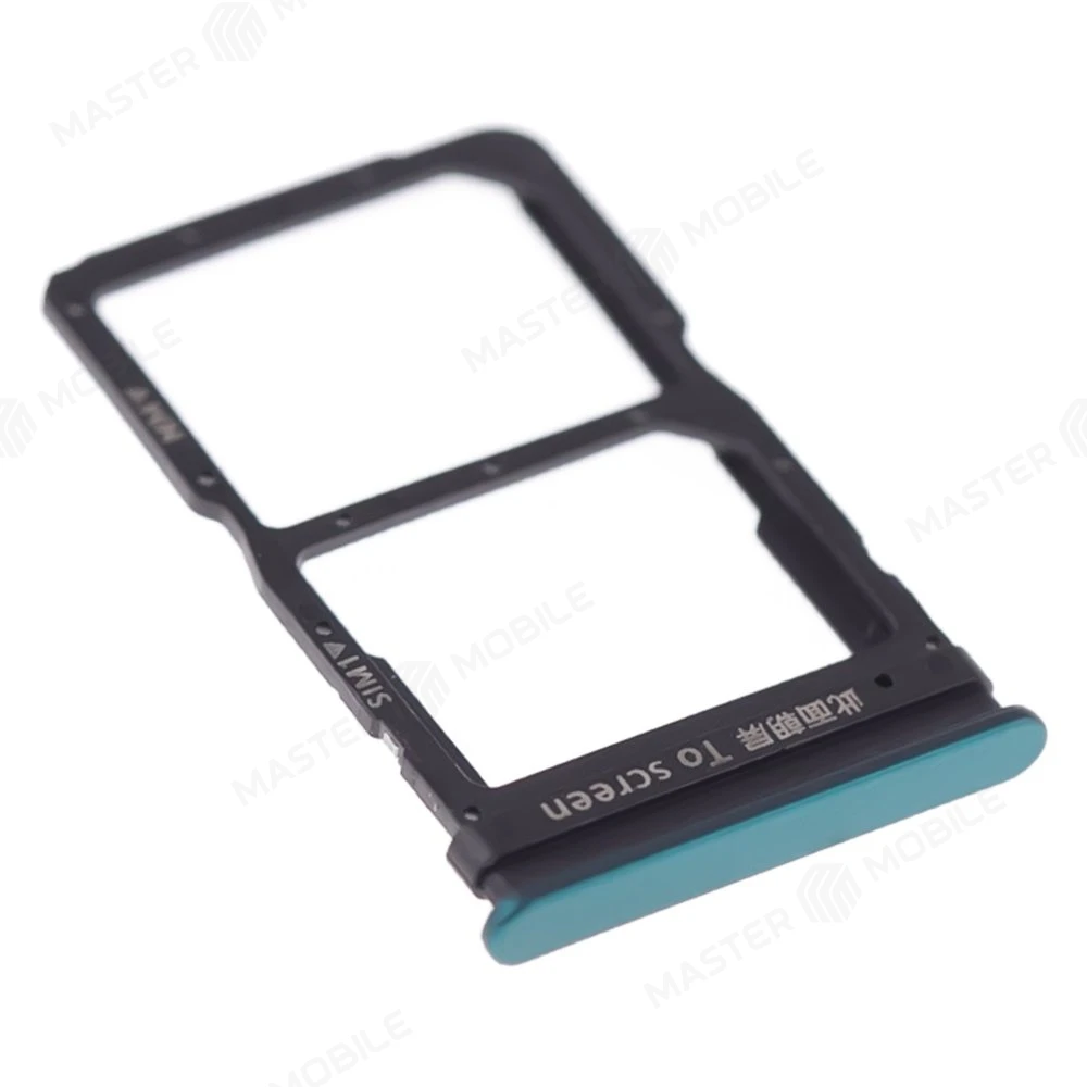 Держатель сим-карты для Huawei Honor 30S (CDY-NX9A) (зеленый) фото №3