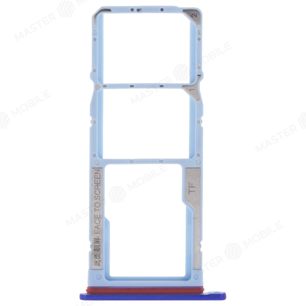 Держатель сим-карты для Xiaomi Redmi 7A (M1903C3EG) (синий)  фото №1