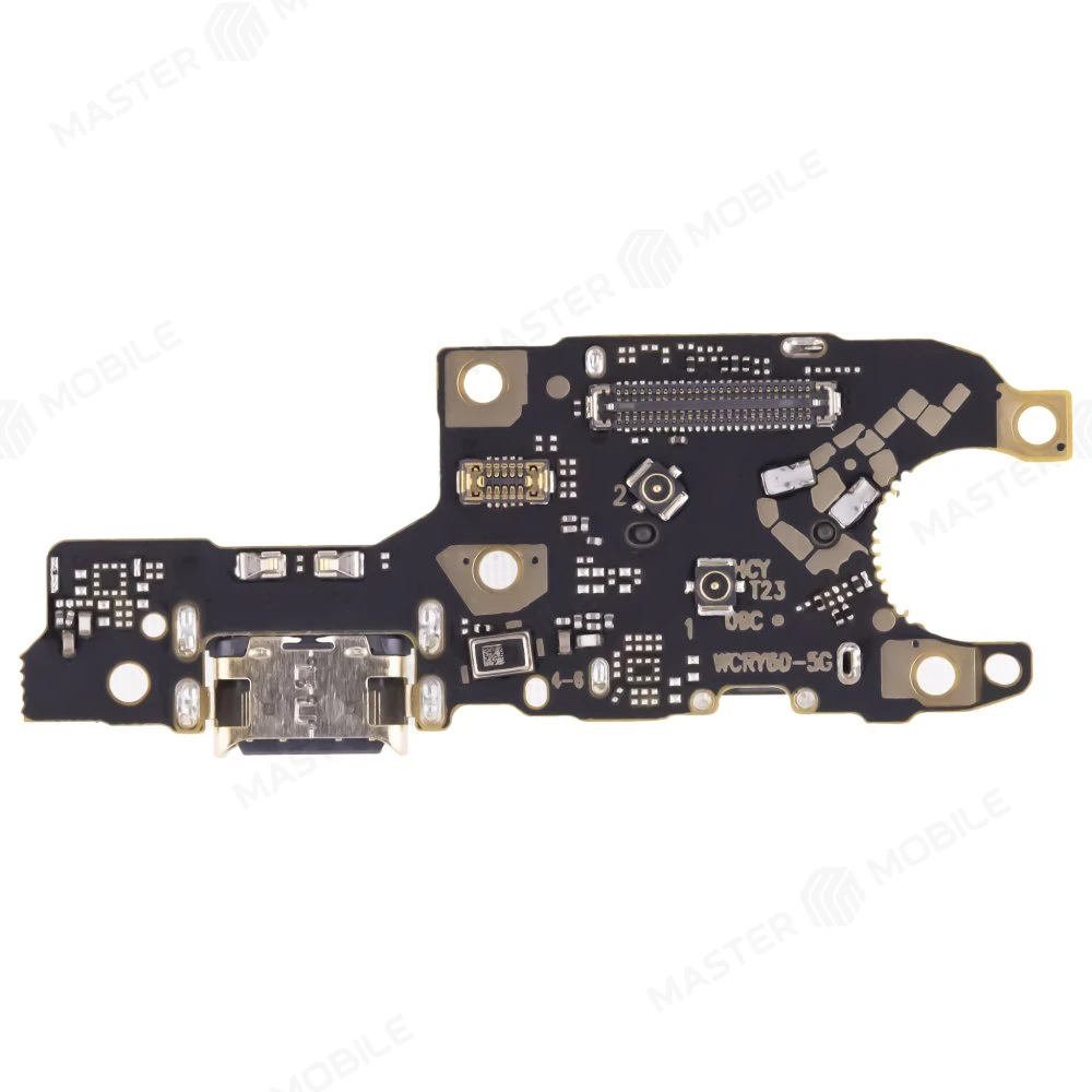 Нижняя плата для Huawei Honor 70 (FNE-NX9) с комп. + разъем зарядки + микрофон  фото №1