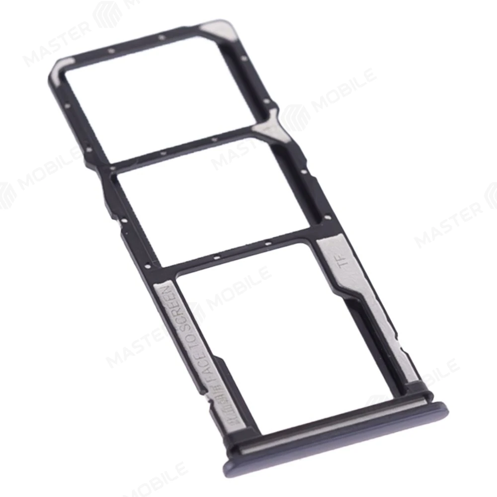 Держатель сим-карты для Xiaomi Redmi 9 (M2004J19G) (серый)  фото №3