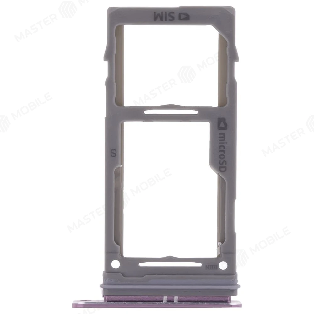 Держатель сим-карты для Samsung G960 Galaxy S9 / G965 Galaxy S9+ (фиолетовый) фото №1