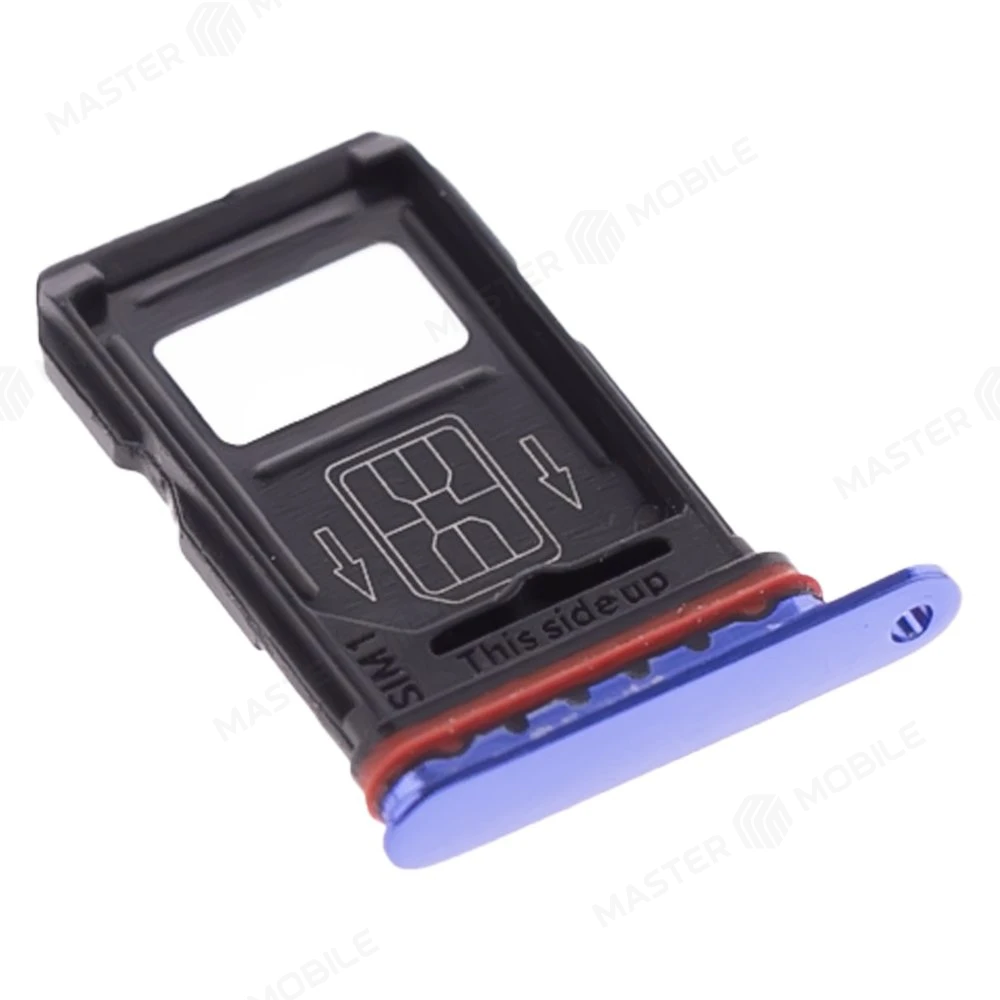 Держатель сим-карты для OnePlus 7T Pro (синий) фото №3