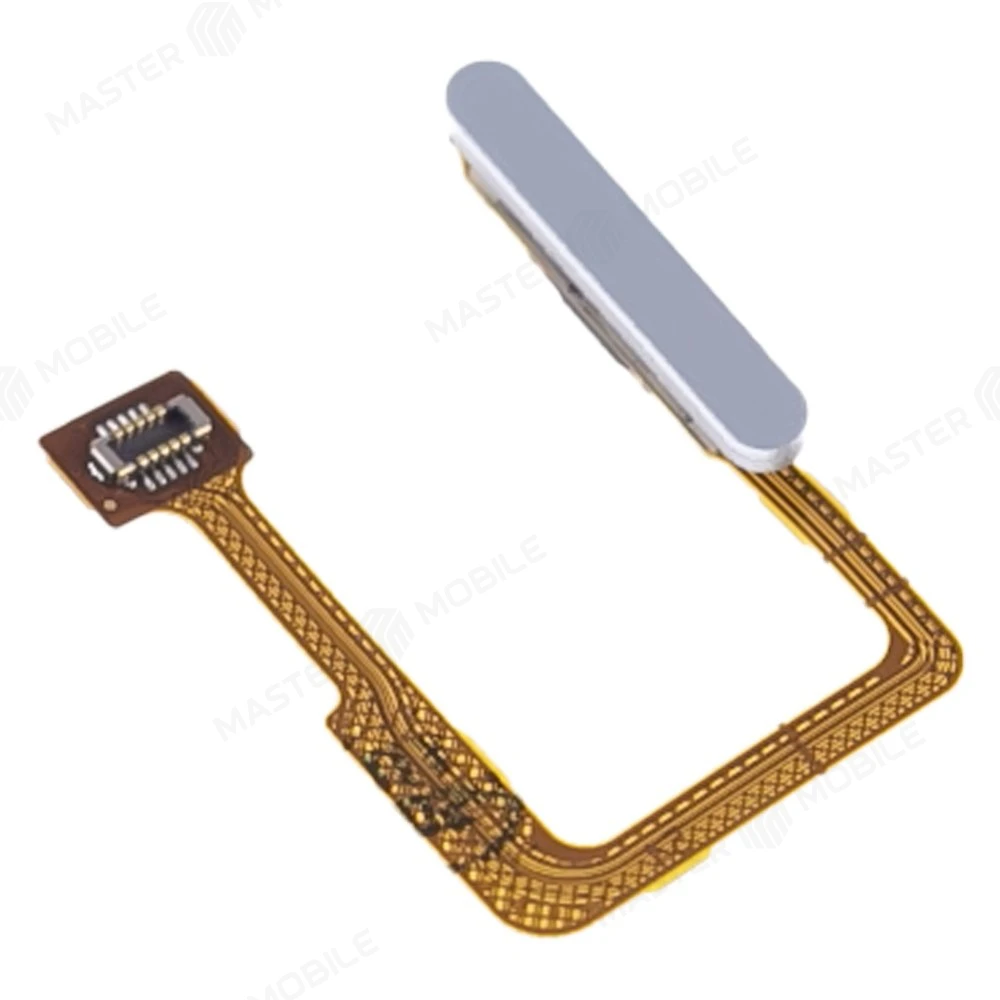 Шлейф для Xiaomi Poco F5 (23049PCD8G) / Redmi Note 12 Turbo (23049RAD8C) с комп. + сканер отпечатка пальца (кнопка включения) (белый)  фото №3