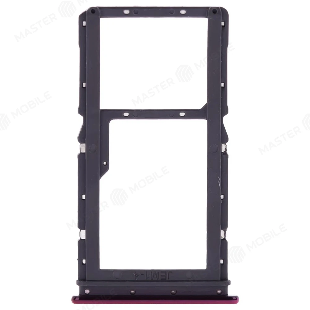 Держатель сим-карты для Xiaomi Redmi Note 7 (M1901F7G) / Redmi Note 7 Pro (красный)  фото №2