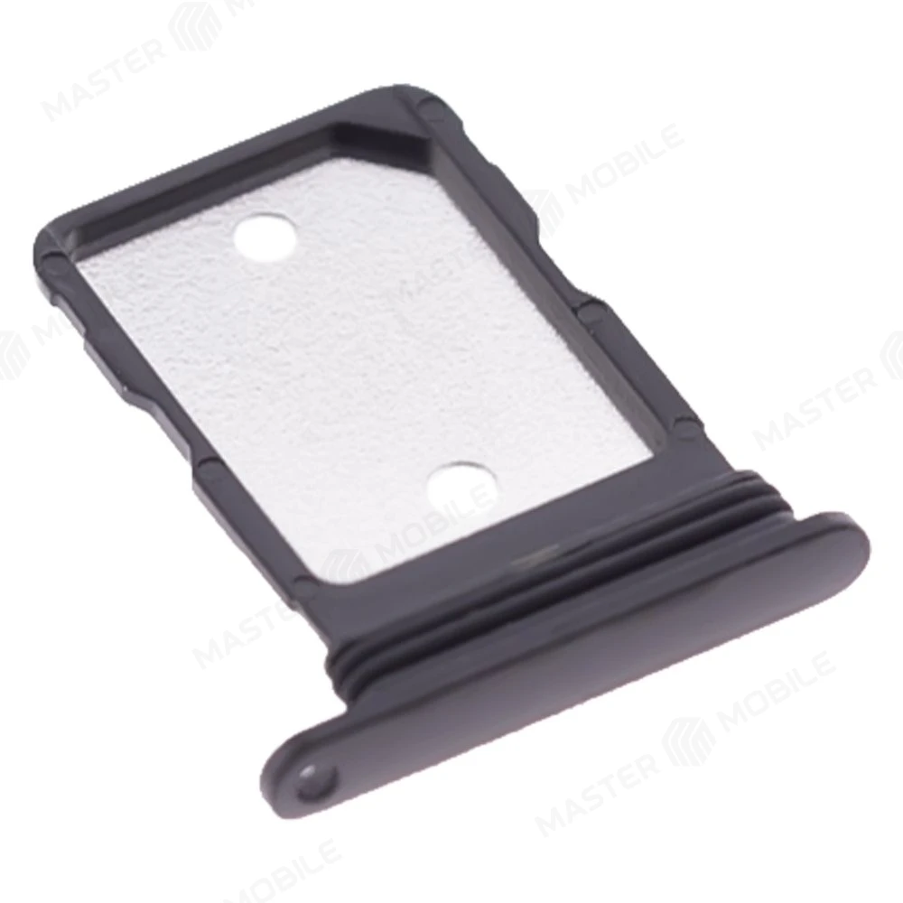 Держатель сим-карты для Google Pixel 6A (GX7AS/GB62Z/G1AZG/GB17L) (черный) фото №3