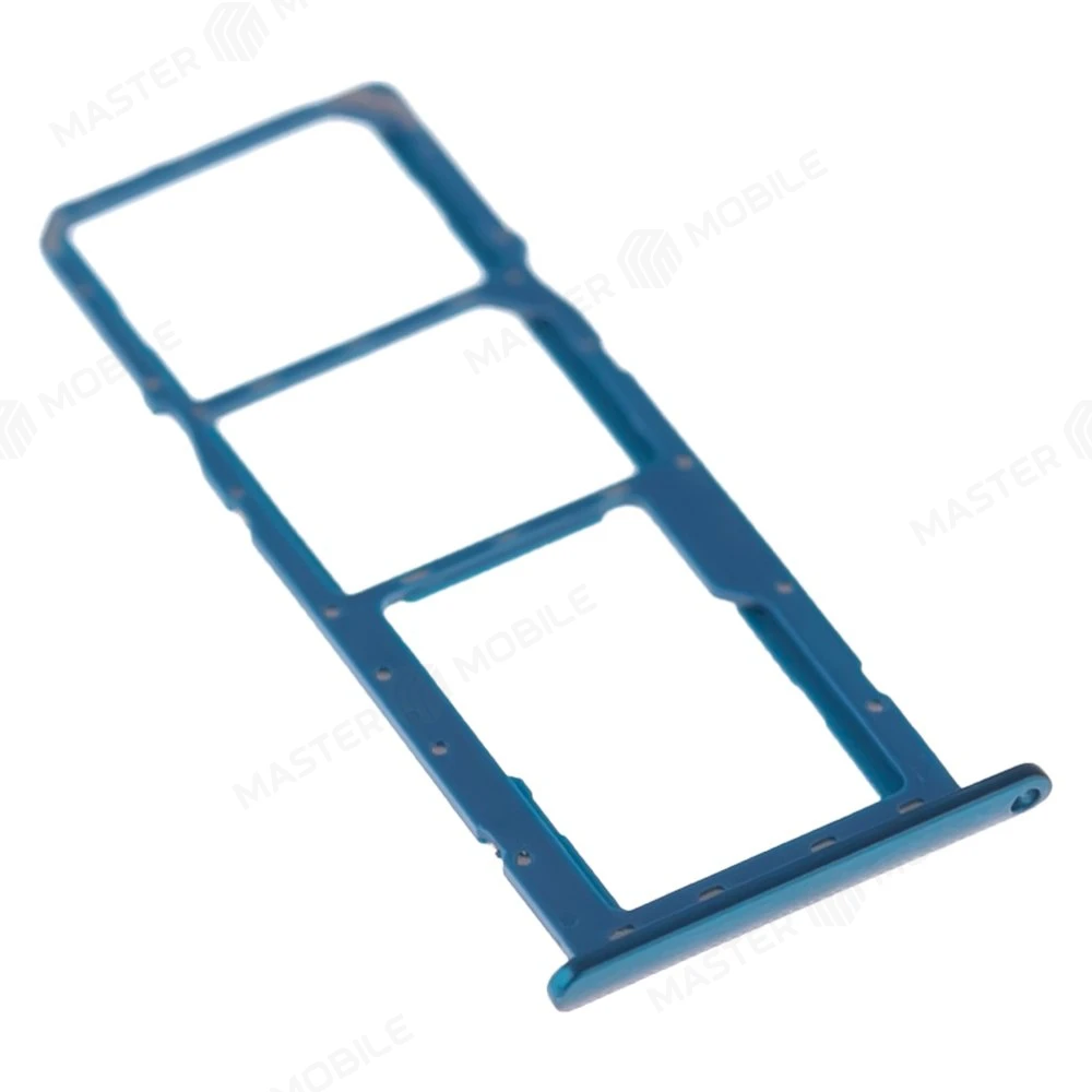 Держатель сим-карты для Samsung M115 Galaxy M11 (бирюзовый) фото №3