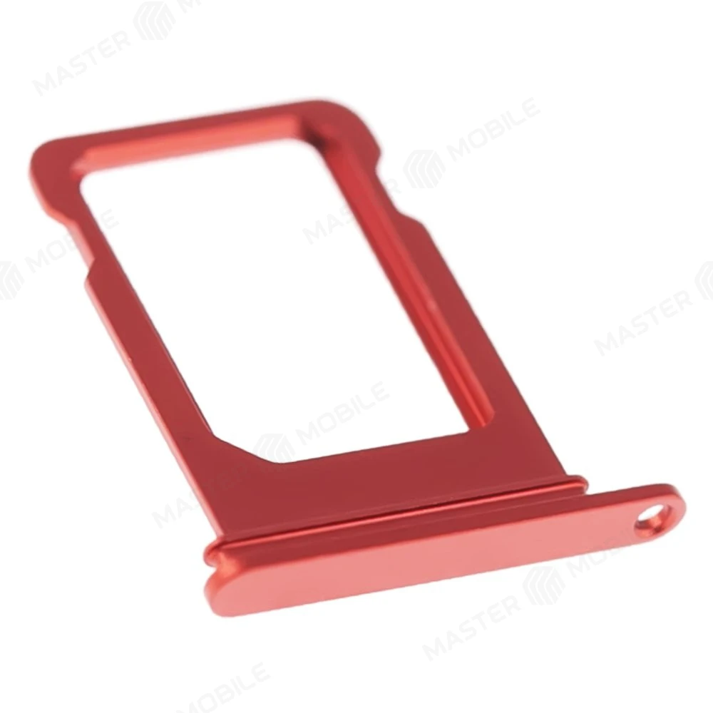 Держатель сим-карты для Apple iPhone 12 mini (красный) фото №3