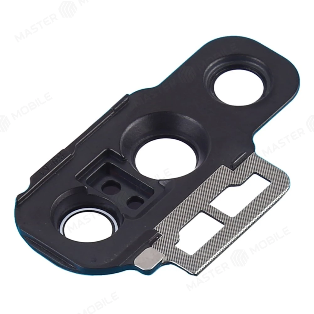 Стекло задней камеры для Huawei P20 Pro (CLT-L29) (в рамке) (синий) фото №2