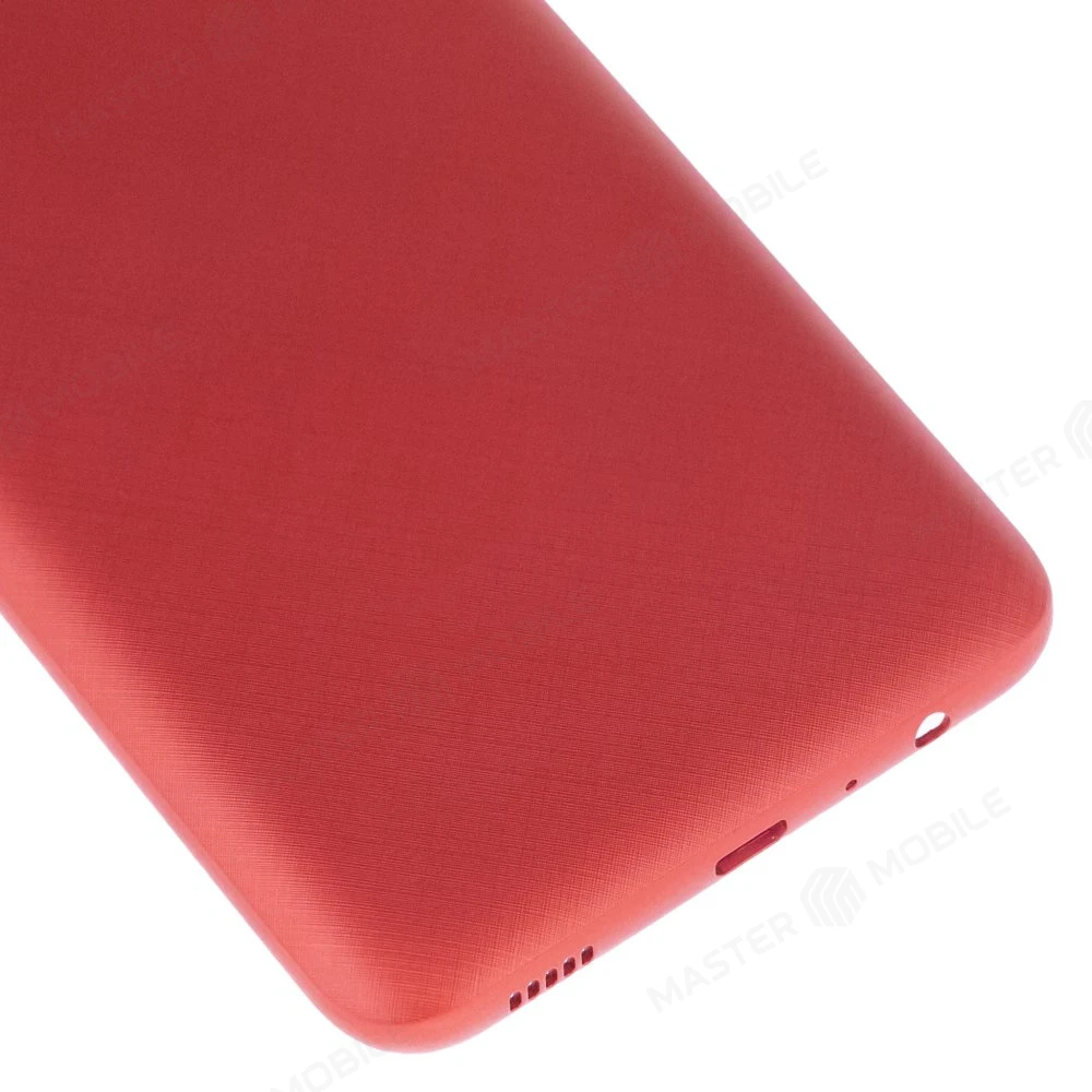 Задняя крышка для Samsung A035 Galaxy A03 (красный) (в сборе со стеклом камеры) фото №4