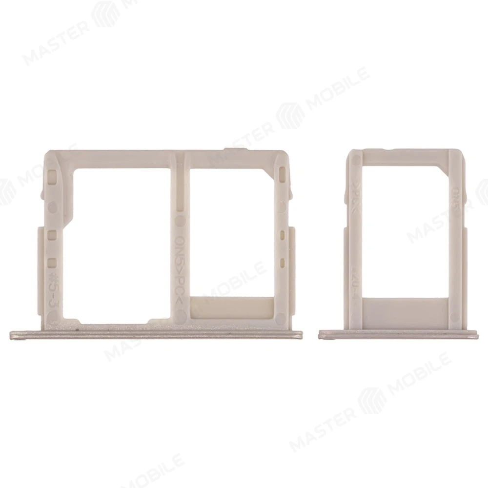 Держатель сим-карты для Samsung G570 Galaxy J5 Prime / G610 Galaxy J7 Prime (золотистый) фото №2