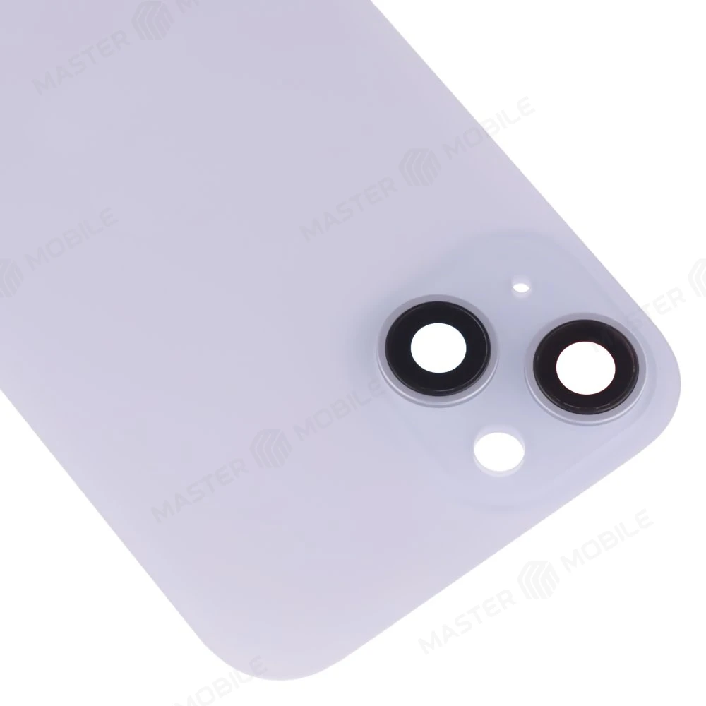 Задняя крышка для Apple iPhone 15 (голубой) (в сборе со стеклом камеры) (Premium) фото №3