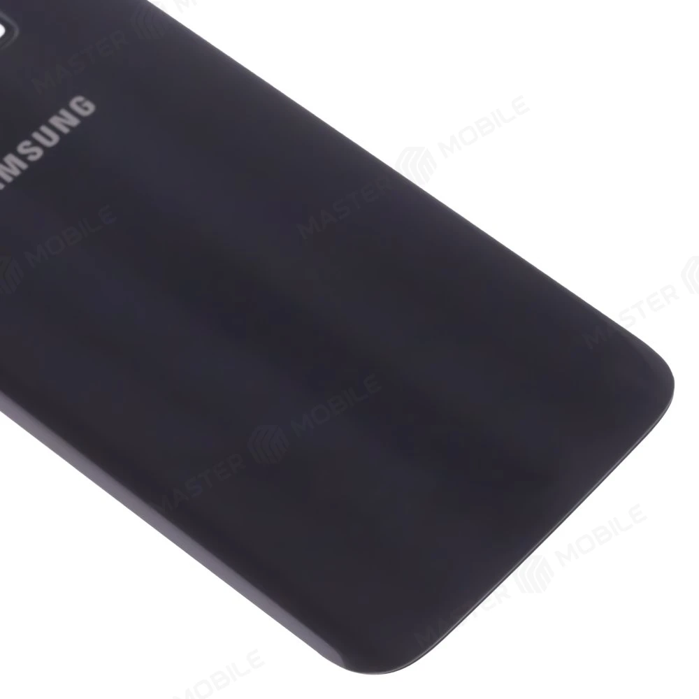 Задняя крышка для Samsung G935 Galaxy S7 Edge (черный) (в сборе со стеклом камеры) фото №4