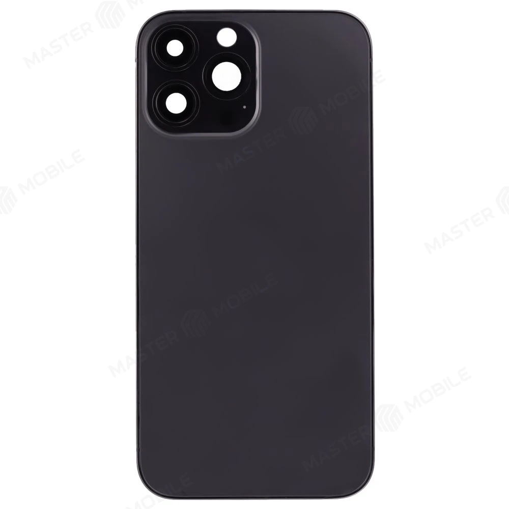 Корпус для Apple iPhone 13 Pro Max (черный) (в сборе) (с разбора) (ORIG100) (возможен дефект ЛКП) фото №1