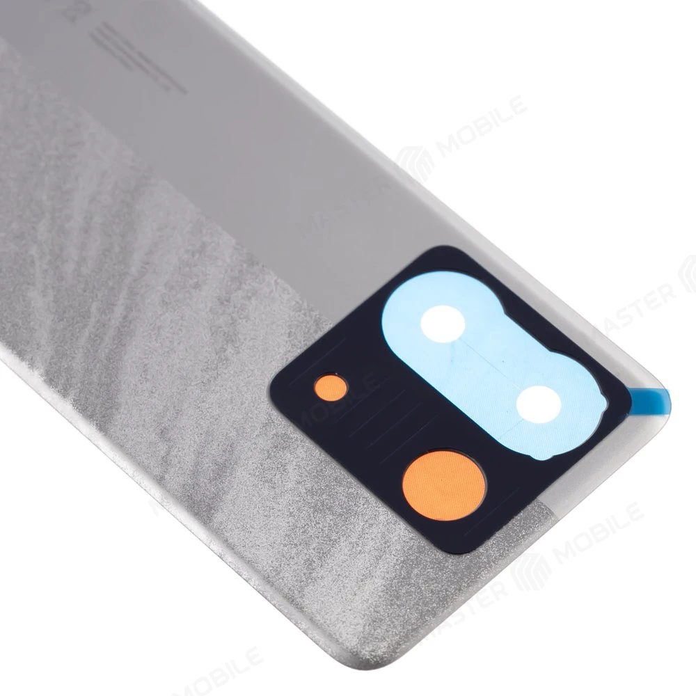 Задняя крышка для Xiaomi Poco M7 Pro 5G (2409FPCC4G) (серый) фото №3