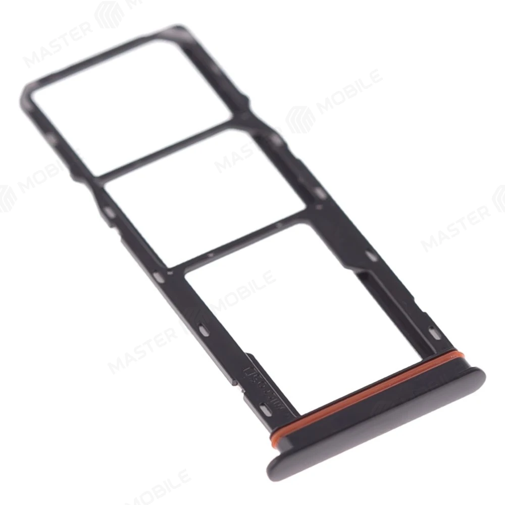 Держатель сим-карты для Samsung A055 Galaxy A05 (черный) фото №3