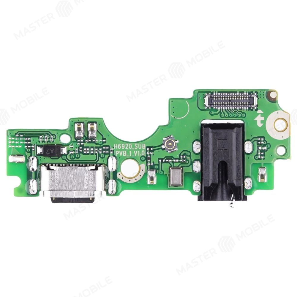 Нижняя плата для Infinix Hot 20 (X6826B) с комп. + разъем зарядки + микрофон фото №1