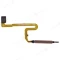 Шлейф для Xiaomi Redmi Note 10 Pro 4G (M2101K6G) с комп. + сканер отпечатка пальца (бронзовый) фото №1
