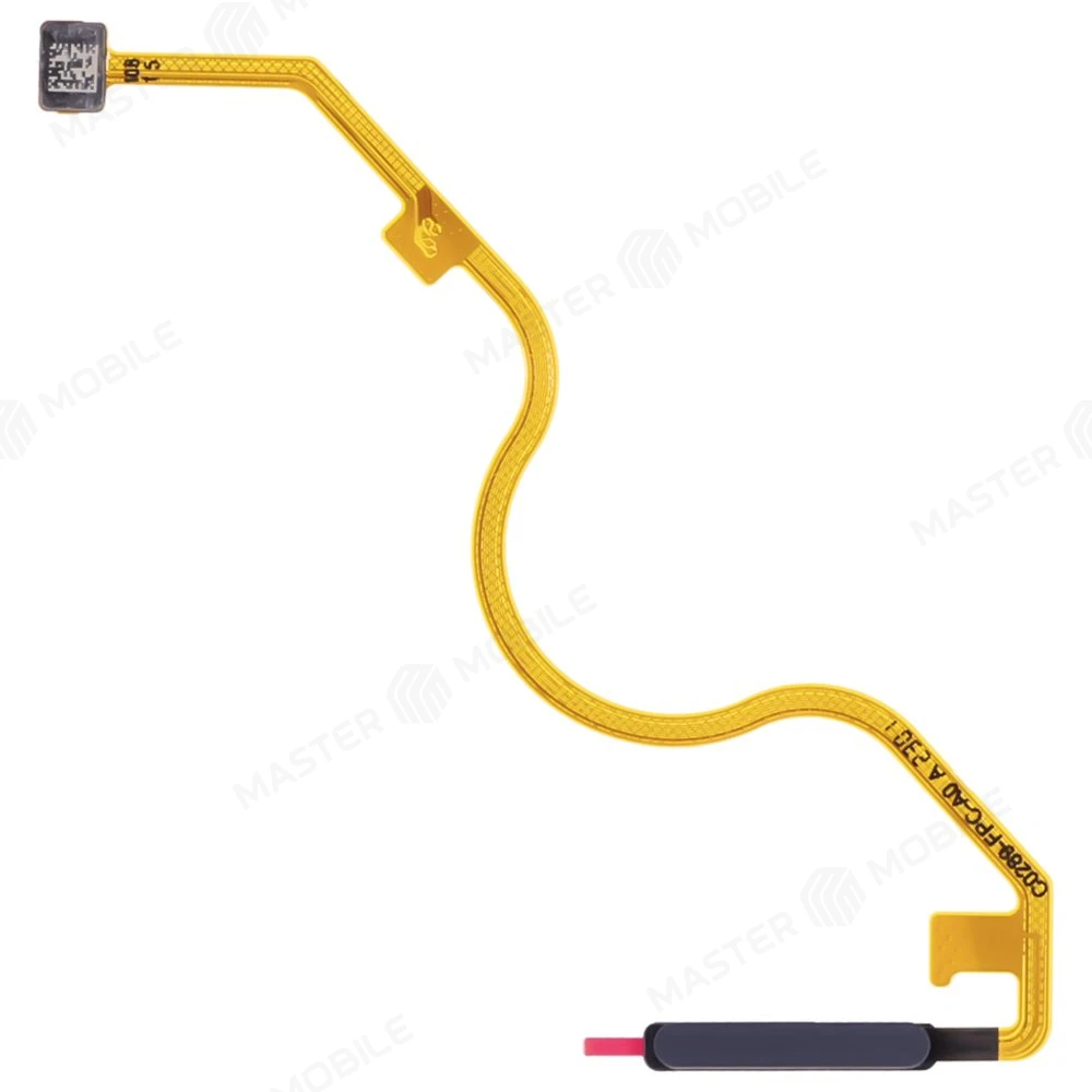 Шлейф для Tecno Pova Neo 3 (LH6n) с комп. + сканер отпечатка пальца (черный) фото №1