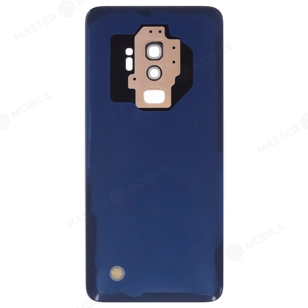 Задняя крышка для Samsung G965 Galaxy S9+ (золотистый) (в сборе со стеклом камеры) фото №2
