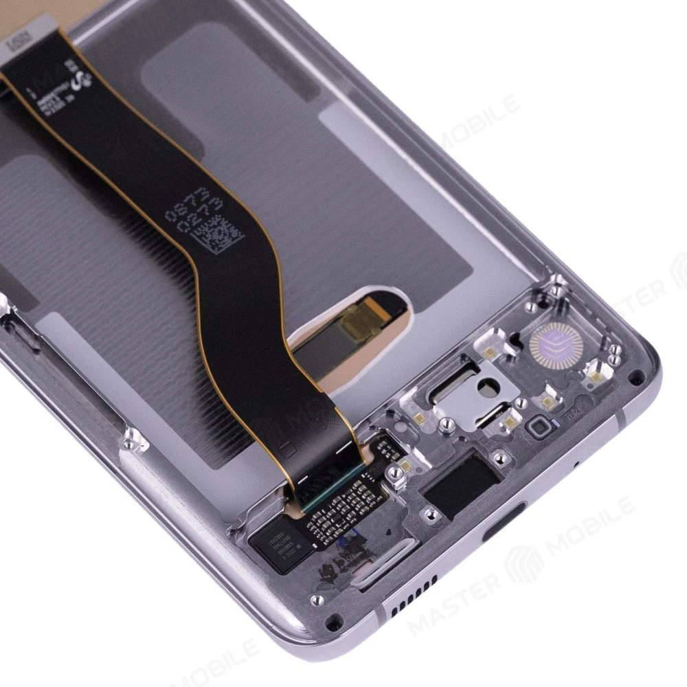 Дисплей для Samsung G985 Galaxy S20+ / G986 Galaxy S20+ 5G + тачскрин (серый) (в рамке) (ORIG100) (возможен дефект ЛКП) фото №4