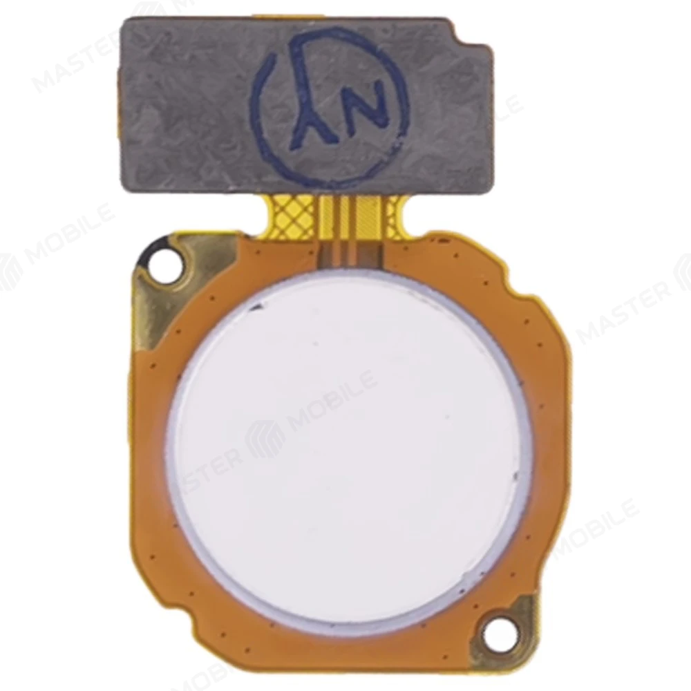 Шлейф для Huawei Honor 9 Lite (LLD-L31) / Y9 2018 (FLA-LX1) / Nova 3 (PAR-LX1) с комп. + сканер отпечатка пальца (белый)  фото №1