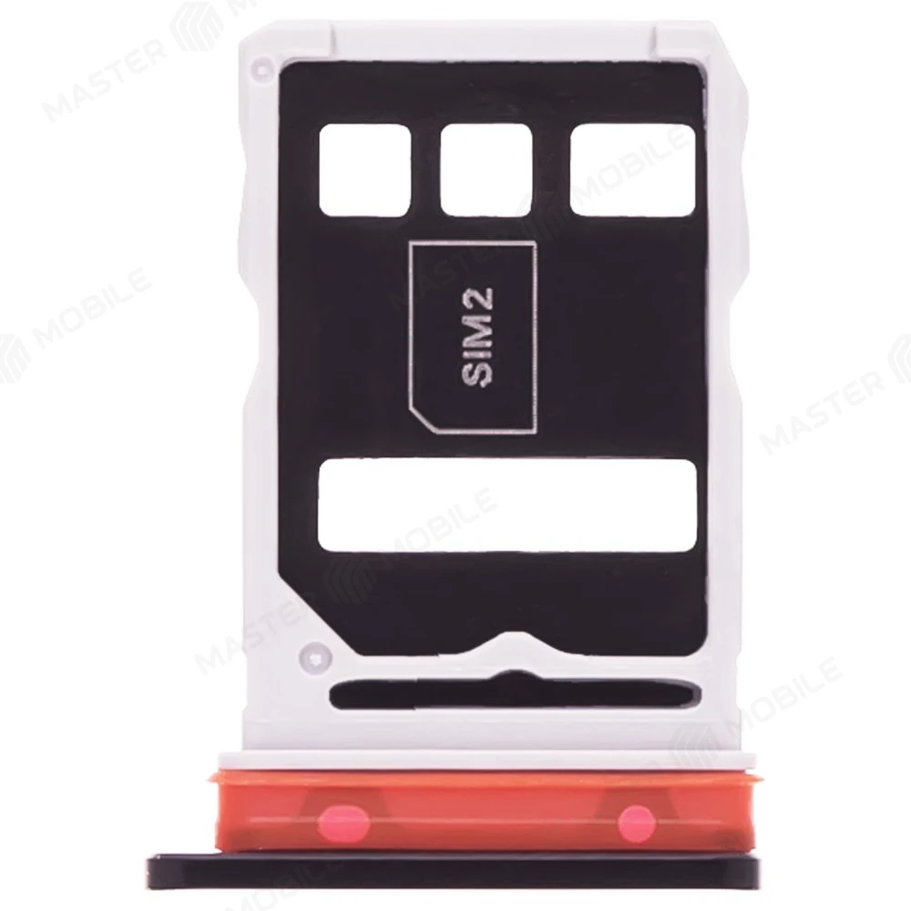 Держатель сим-карты для Huawei Honor View 30 Pro (OXF-AN10) (черный) фото №2