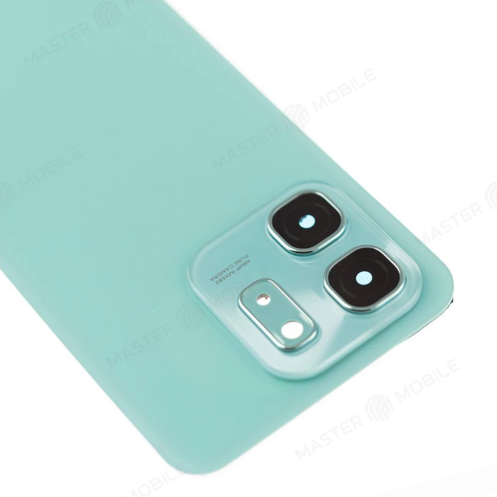 Задняя крышка для Infinix Hot 50i (X6531B) (зеленый) (в сборе со стеклом камеры) фото №3