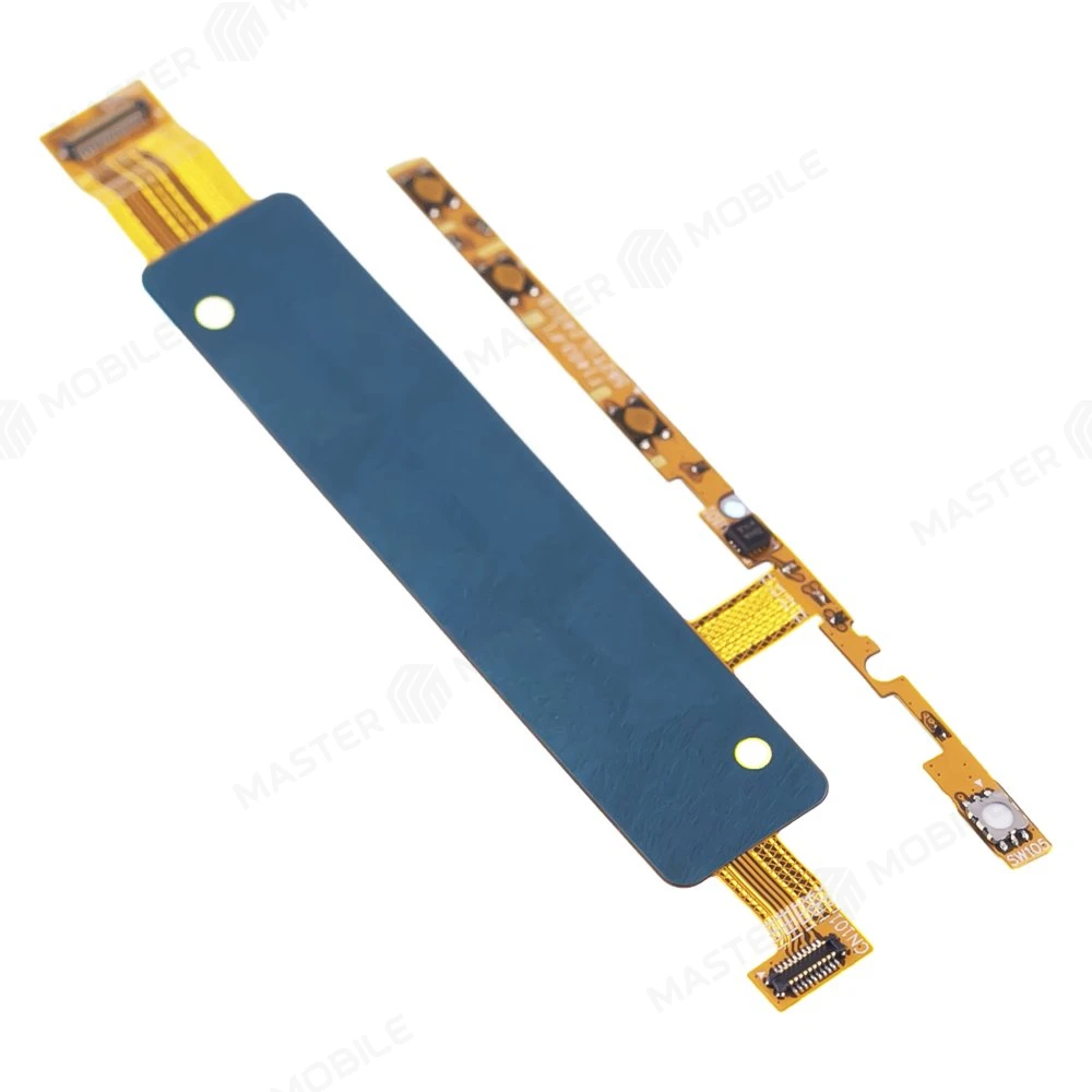 Шлейф для Sony E2303 Xperia M4 Aqua/E2312 Xperia M4 Dual Aqua с комп. (на кнопку включения и кнопки громкости)  фото №3
