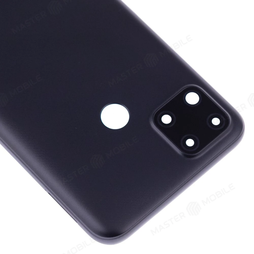 Задняя крышка для Realme C25 (RMX3191) / C25S (RMX3195) (серый) (в сборе со стеклом камеры) фото №3