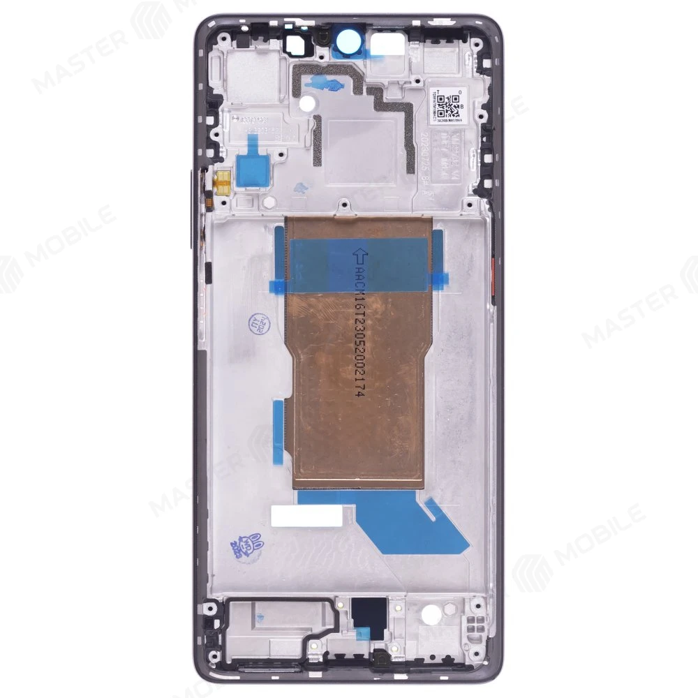 Рамка дисплея для Xiaomi Poco F5 (23049PCD8G) (черный) фото №2
