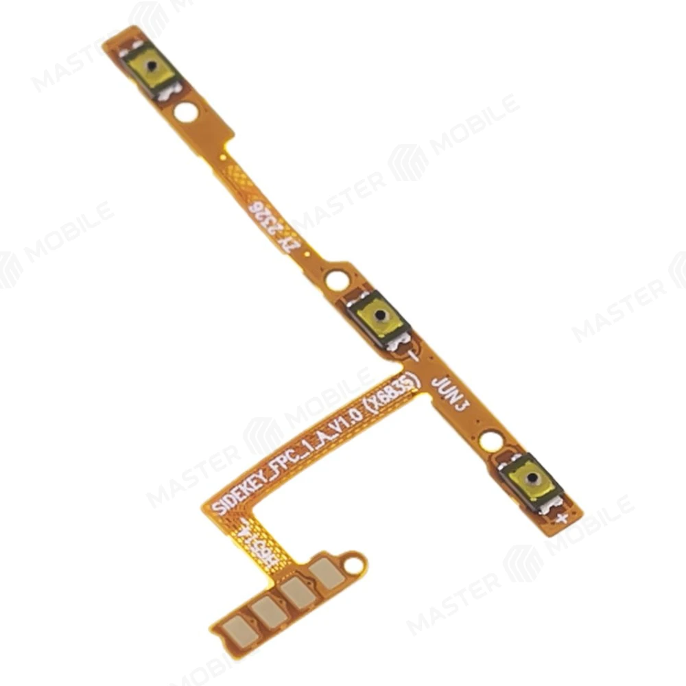 Шлейф для Infinix Hot 30 Play (X6835B) с комп. (на кнопку включения и кнопки громкости) фото №3