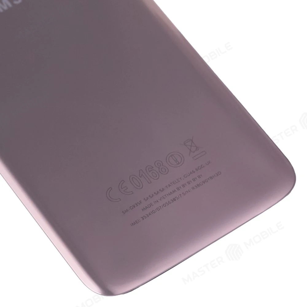 Задняя крышка для Samsung G935 Galaxy S7 Edge (розовый) (в сборе со стеклом камеры) фото №4
