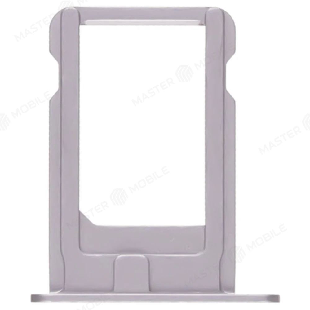 Держатель сим-карты для Apple iPhone 5 (серебристый) фото №2