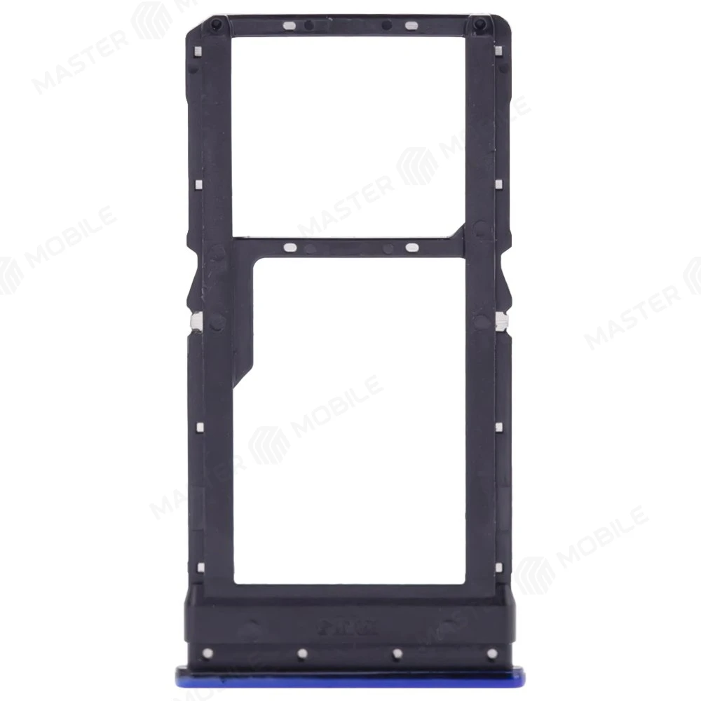 Держатель сим-карты для Xiaomi Poco X3 / Poco X3 NFC (M2007J20CG) / Poco X3 Pro (M2102J20SG) (синий) фото №2