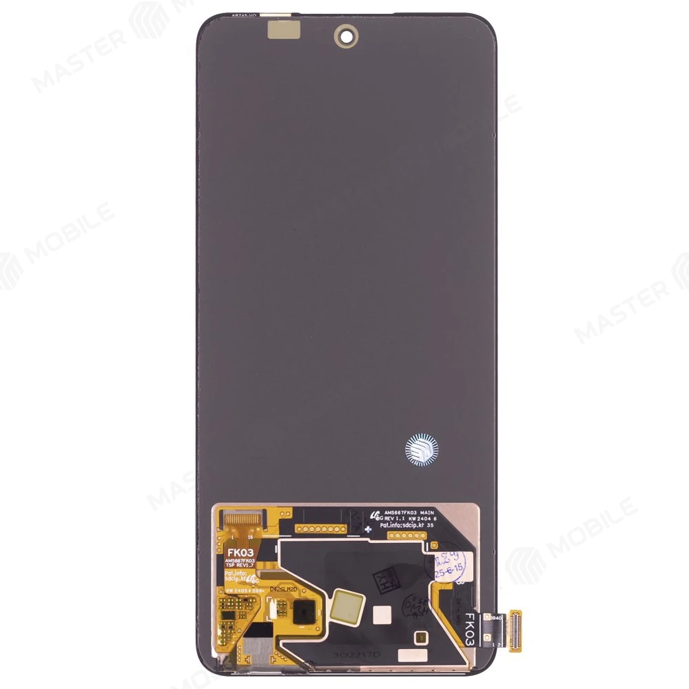 Дисплей для OnePlus Nord CE 4 Lite 5G (CPH2621) / OPPO Reno 13F 4G (CPH2701) / Realme 14T (RMX5078) / 14 (RMX5070) + тачскрин (черный) (ORIG) фото №2