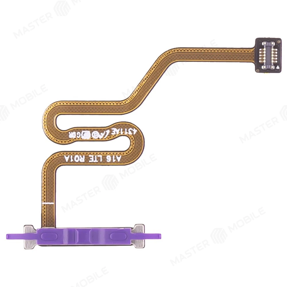 Шлейф для Samsung A165 Galaxy A16 4G с комп. + сканер отпечатка пальца (черный) фото №2