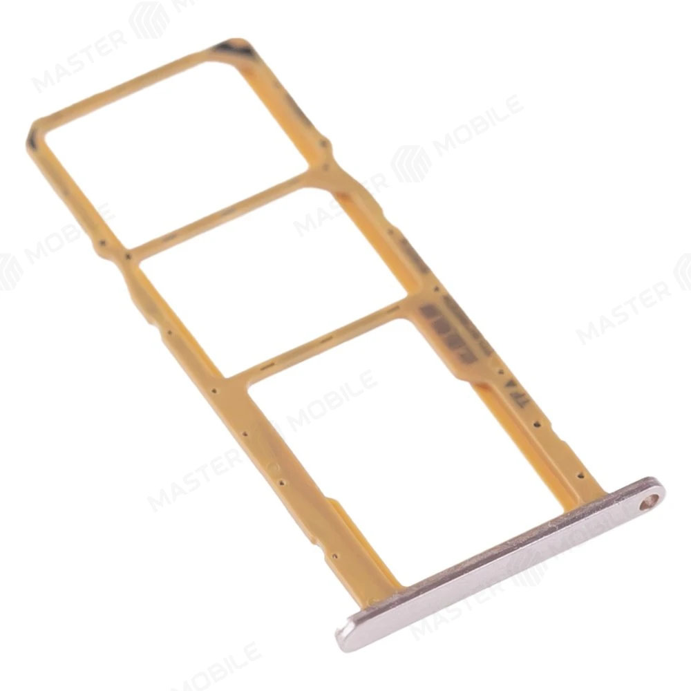 Держатель сим-карты для Huawei Y5p (DRA-LX9) (золотистый) фото №3
