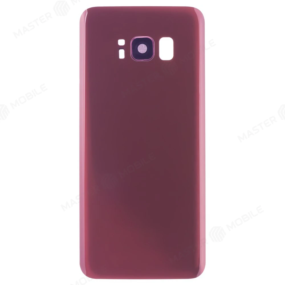 Задняя крышка для Samsung G950 Galaxy S8 (красный) (в сборе со стеклом камеры) фото №1